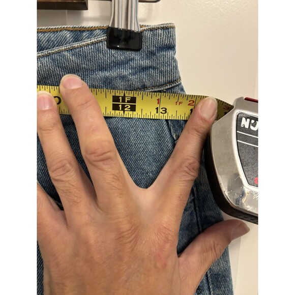 Anthropologie Farm Rio Embroidered Denim Mini Skirt medium colorful Sun Fan - Picture 8 of 11